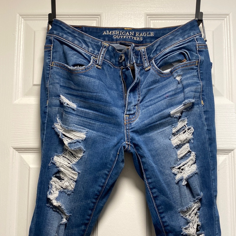 American Eagle Super Super Stretch Jeggings // US 6 regular